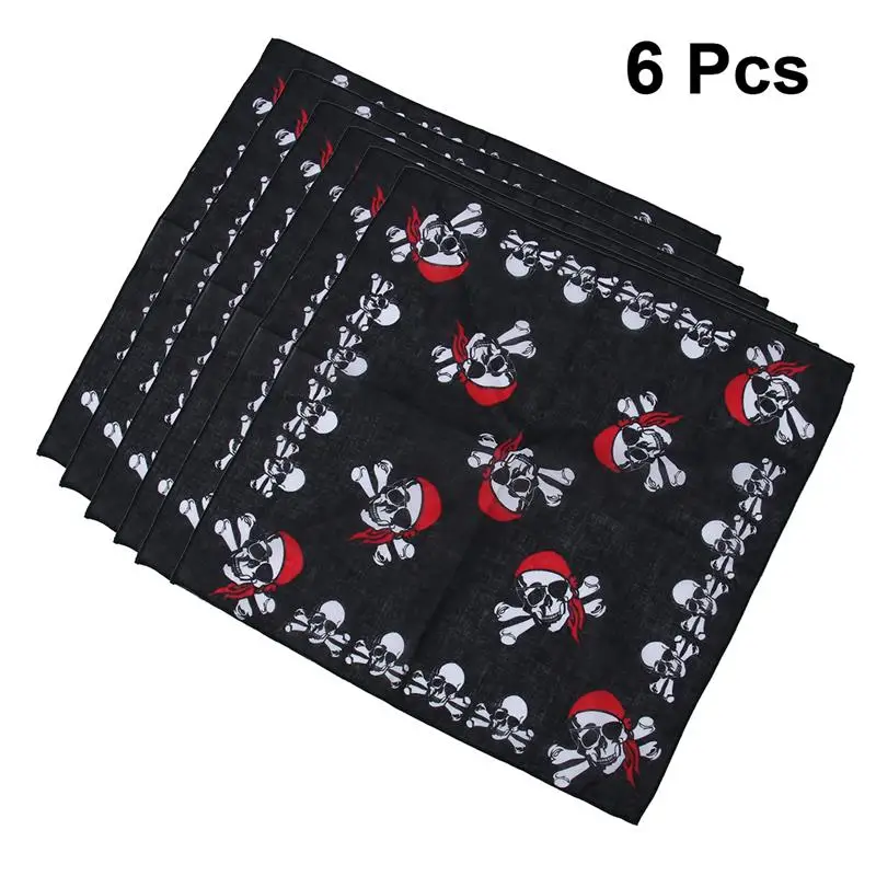 Top Trends: Pirate Scarf Bandana Head Bandanas Turban Cap Hat Cou Echarpe Handkerchief Headband Halloween Hair Men Magiques Fichu Mouchoir Shoppable Styles