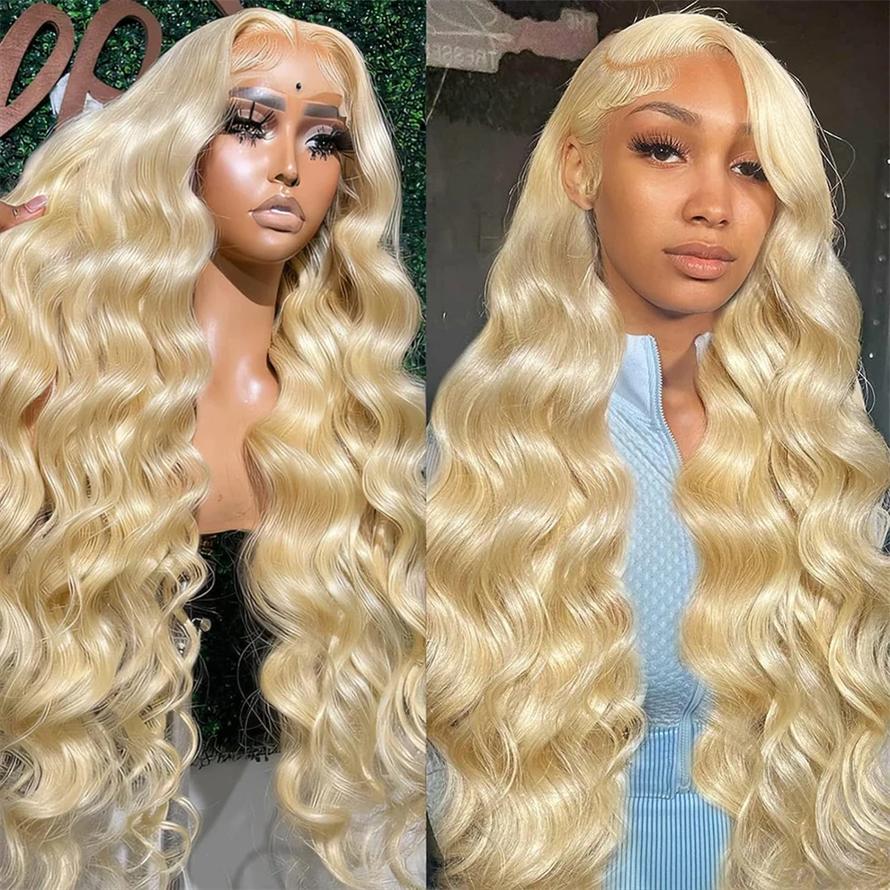 Top Trends: Body Wave Honey Blonde Glueless Wig Ready To Wear Human Hair 13x4 Lace Frontal Wigs 613 Hd Lace Front Wig 4x4 Closure 32 34 Inch Shoppable Styles