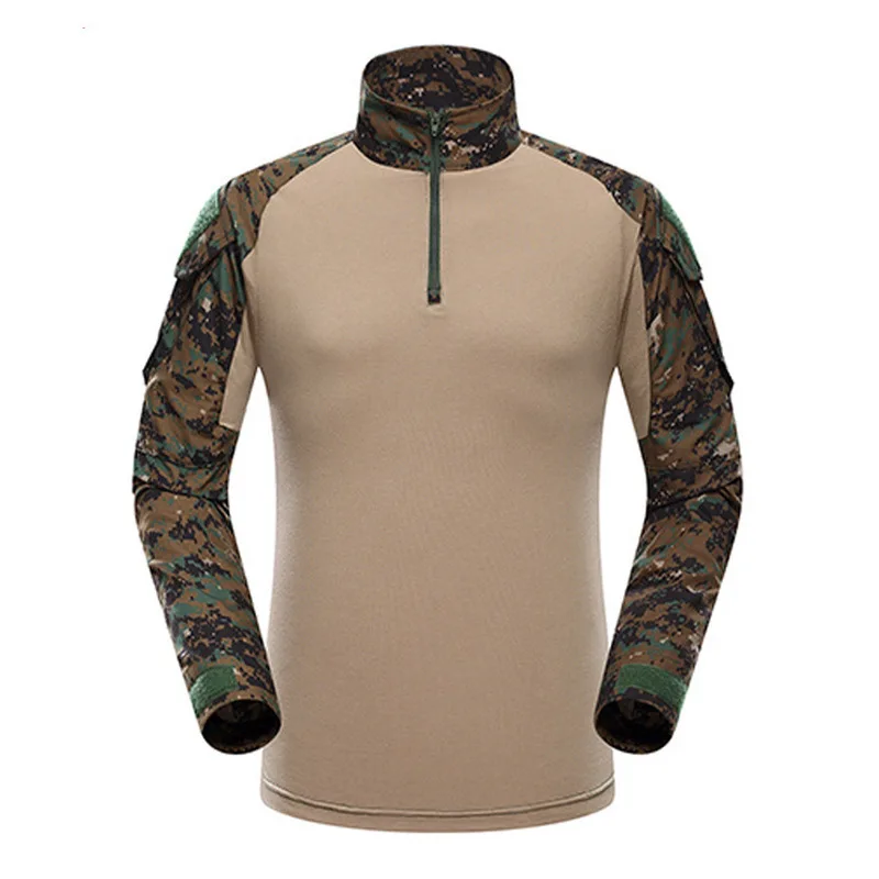 Top Trends: Army Tactical Shirt Man Shirt Military Combat Shirt Long Sleeve Shirt Men Hunting Cothes Camouflage Shirts Paintball T Shirts Shoppable Styles - Image 6