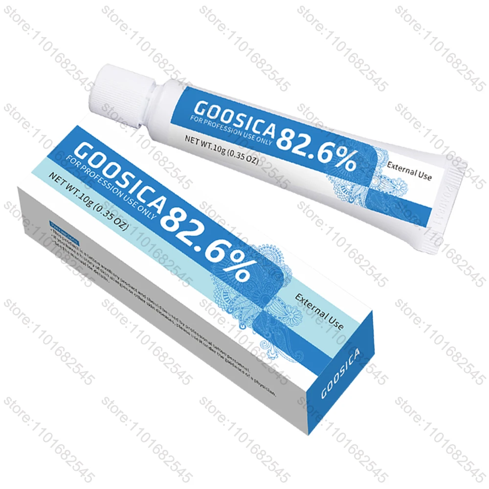 Top Trends: New Original 82.6% GOOSICA Tattoo Cream Befor Operation Piercing Permanent Makeup Eyebrow Lips Tattoo Care Cream 10g Shoppable Styles