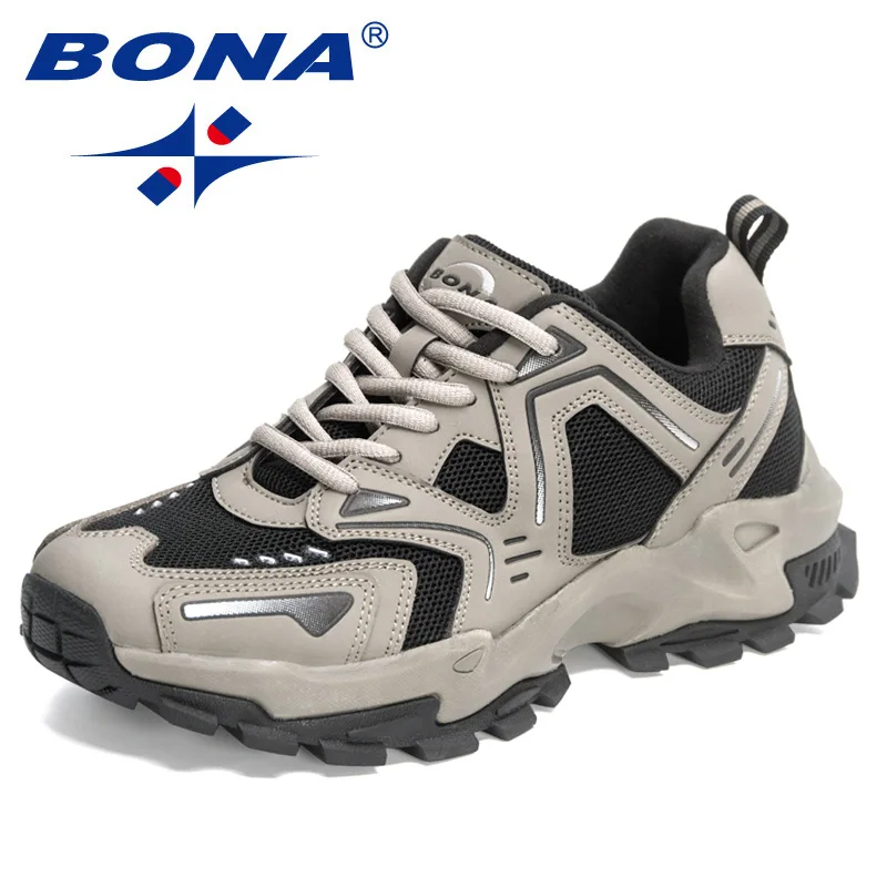 Top Trends: BONA 2022 New Designers Classics Running Shoes Men Sports Shoes Comfortable Sneakers Man Walking Jogging Footwear Mansculino Shoppable Styles