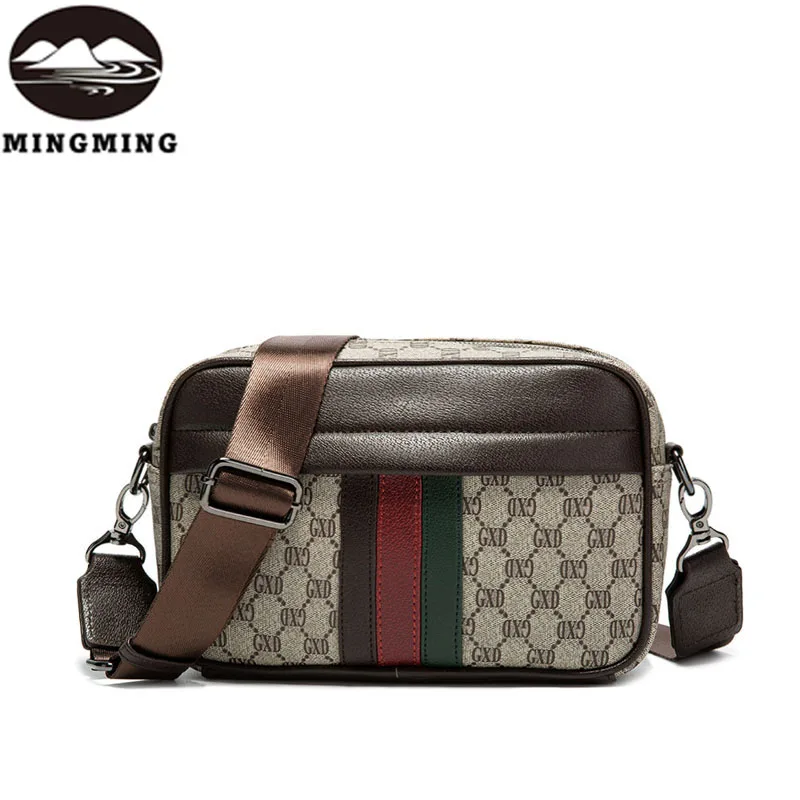 Top Trends: 2024 Popular Shoulder Bag For Young Men Fashion PU Leather Handbag Luxury Cross Bag Business Party Casual Mobile Pouch Wholesale Shoppable Styles