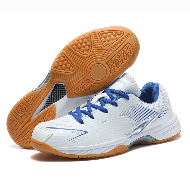 Top Trends: 2023 New Professional Table Tennis Shoes Men Women Anti Slip Badmintons For Couples White Blue Light Weight Badminton Sneakers Shoppable Styles