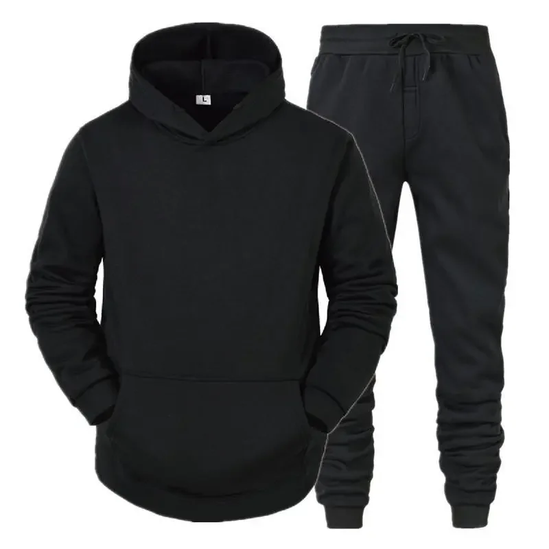 Top Trends: Men&#039;s Hooded Sweatshirts And Men Pants Casual Men&#039;s Tracksuit Sportswear Autumn Winter Men Suit Men&#039;s Clothing Leisure Sets Male Shoppable Styles