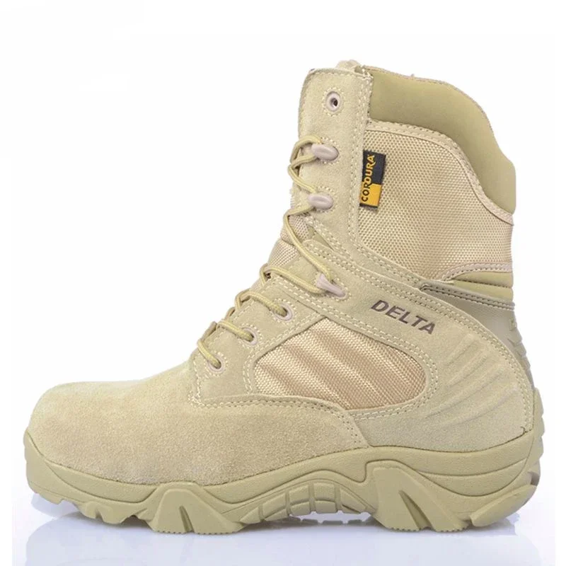 Top Trends: Winter Autumn Army Men Military Delta Special Force Tactical Desert Combat Ankle Work Shoes Leather Snow Male Boots Shoppable Styles