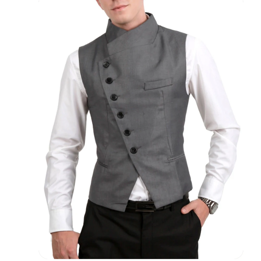 Top Trends: Men&#039;s Vest Single Breasted Side Button New Custom Style Design Male Classic Suit Vest Chaleco Hombre Shoppable Styles