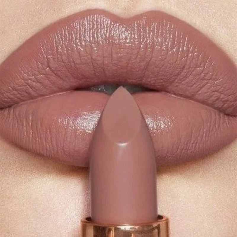 Top Trends: 6 Colors Waterproof Nude Matte Lipsticks Long Lasting Lip Stick Not Fading Sexy Red Pink Velvet Lipsticks Makeup Cosmetic Batom Shoppable Styles