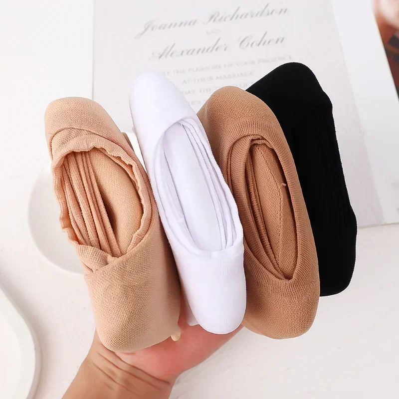 Top Trends: Women Boat Sock Summer Transparent Thin Silk Candy Color Shallow Casual Invisible Velvet Fashion Breathable No Show Socks Shoppable Styles - Image 6