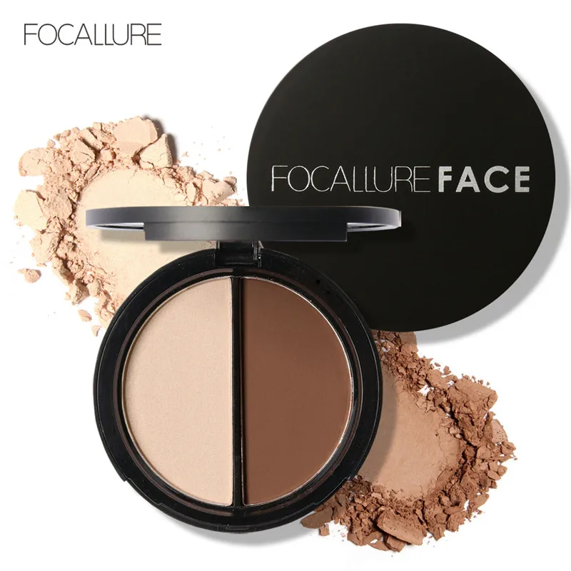 Top Trends: FOCALLURE Face Bronzer Highlighter Brighten Pressed Powder Waterproof Long-Lasting Matte Face Contouring Powder Makeup Cosmetics Shoppable Styles