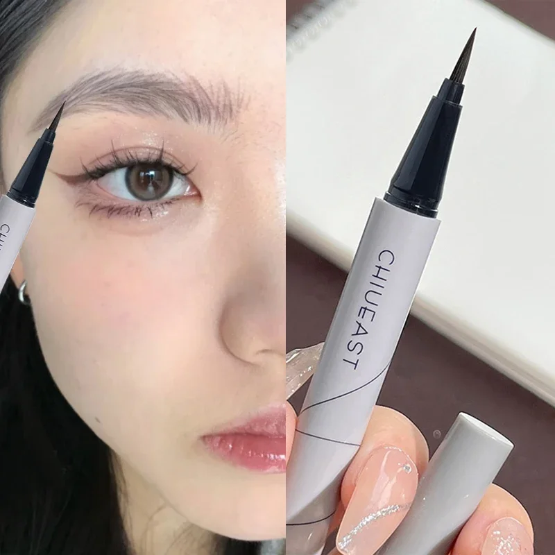 Top Trends: Double-headed Liquid Eyebrow Pencil Waterproof Natural Eyebrow Pen Sweatproof Long Lasting Eyebrow Enhancers Eye Makeup Cosmetic Shoppable Styles - Image 2