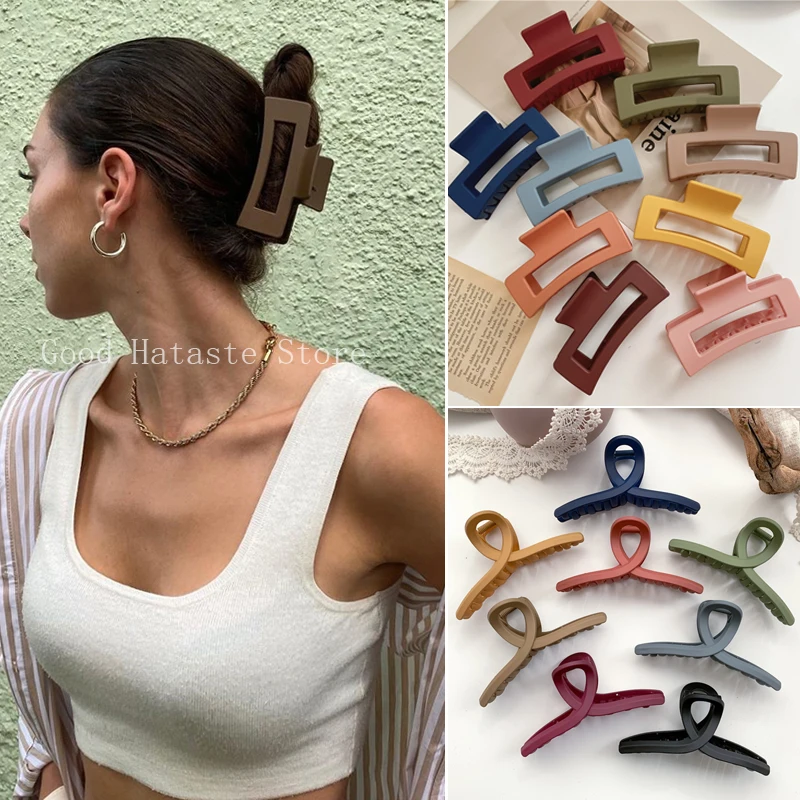 Top Trends: Geometric Hair Claws For Women Girls Hair Clips Hairpins Ladies Ponytail Clips Makeup Styling Tools Headwear Hair Accessories Shoppable Styles