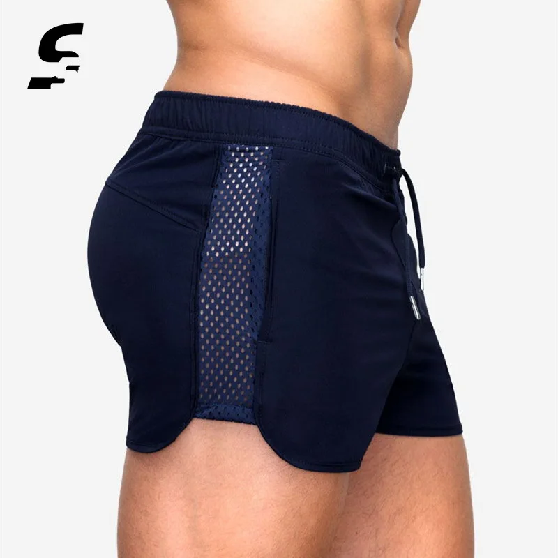 Top Trends: Men Shorts Running Stretch Mesh Fitness Jogging Shorts Summer Quick Dry Workout Gym Shorts With Pockets Men Outdoor Sportswear Shoppable Styles