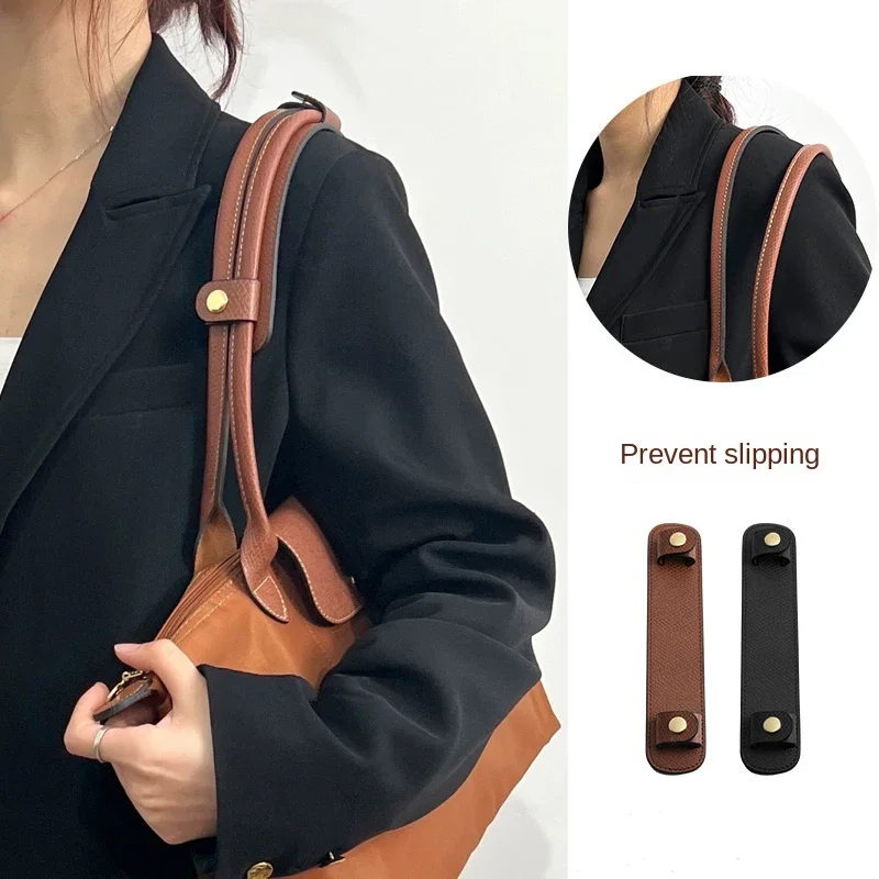 Top Trends: Bags Shoulder Belt Transformation Portable Genuine Non-slip Leather Decompression Shoulder Pad For Tote Bag Accessories Shoppable Styles