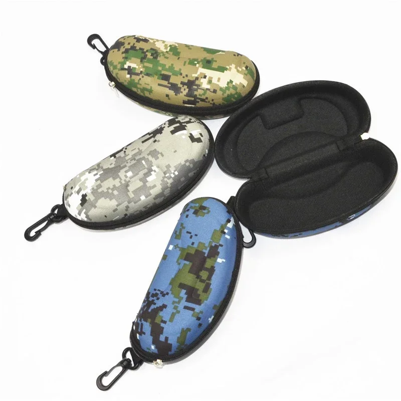 Top Trends: Camouflage Glasses Case Men EVA Zipper Glasses Case Sunglasses Case High Quality Sunglasses Case-Outdoor Portable Storage Box Shoppable Styles