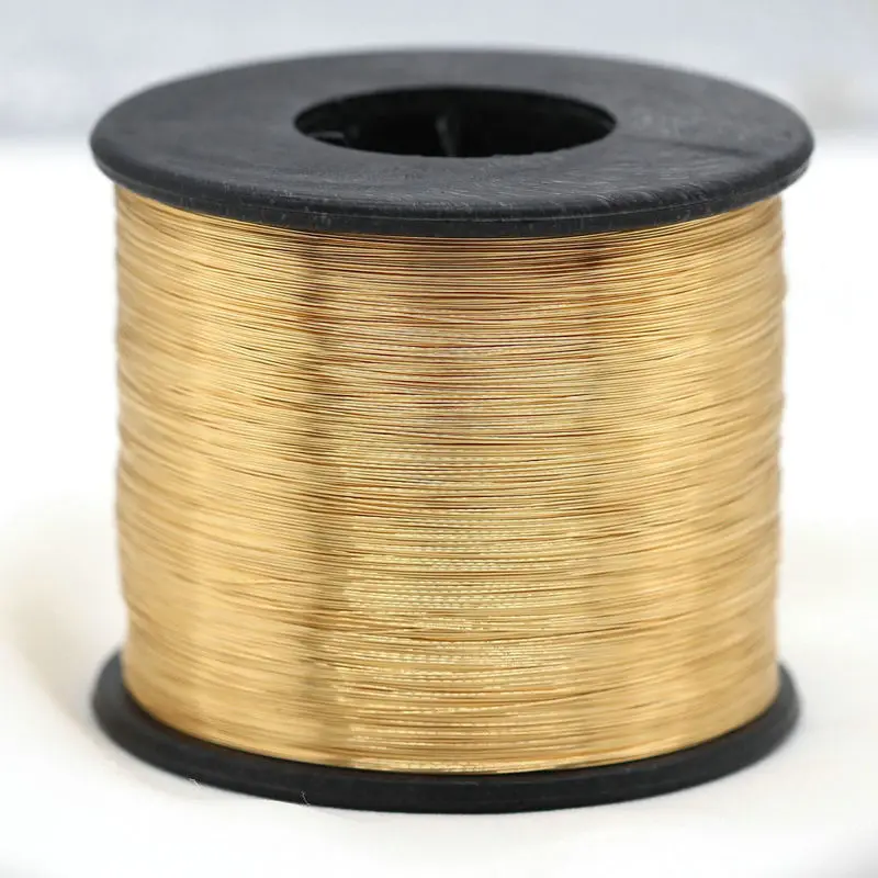 Top Trends: 5 Meters Gold Color Plated Copper Wire DIY Jewelry Accessories 0.3MM 0.4MM 0.5MM 0.6MM Metal Wire For Jewellery Making Shoppable Styles