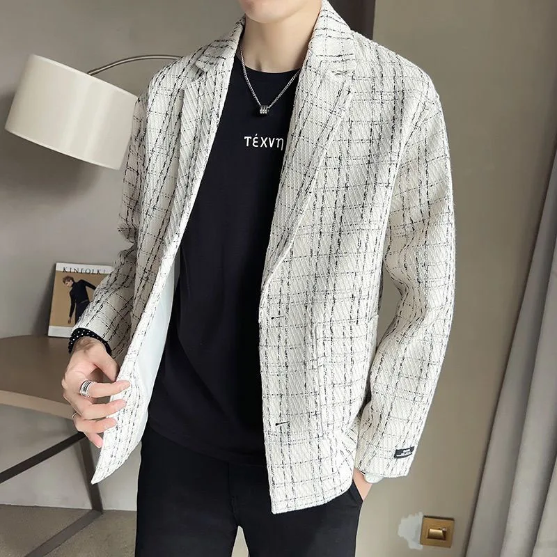 Top Trends: New Spring And Autumn Fashion Brand Short Puppy And Handsome Work Suit Collar High Grade Casual Jacket Versatile Men&#039;s Coat Shoppable Styles