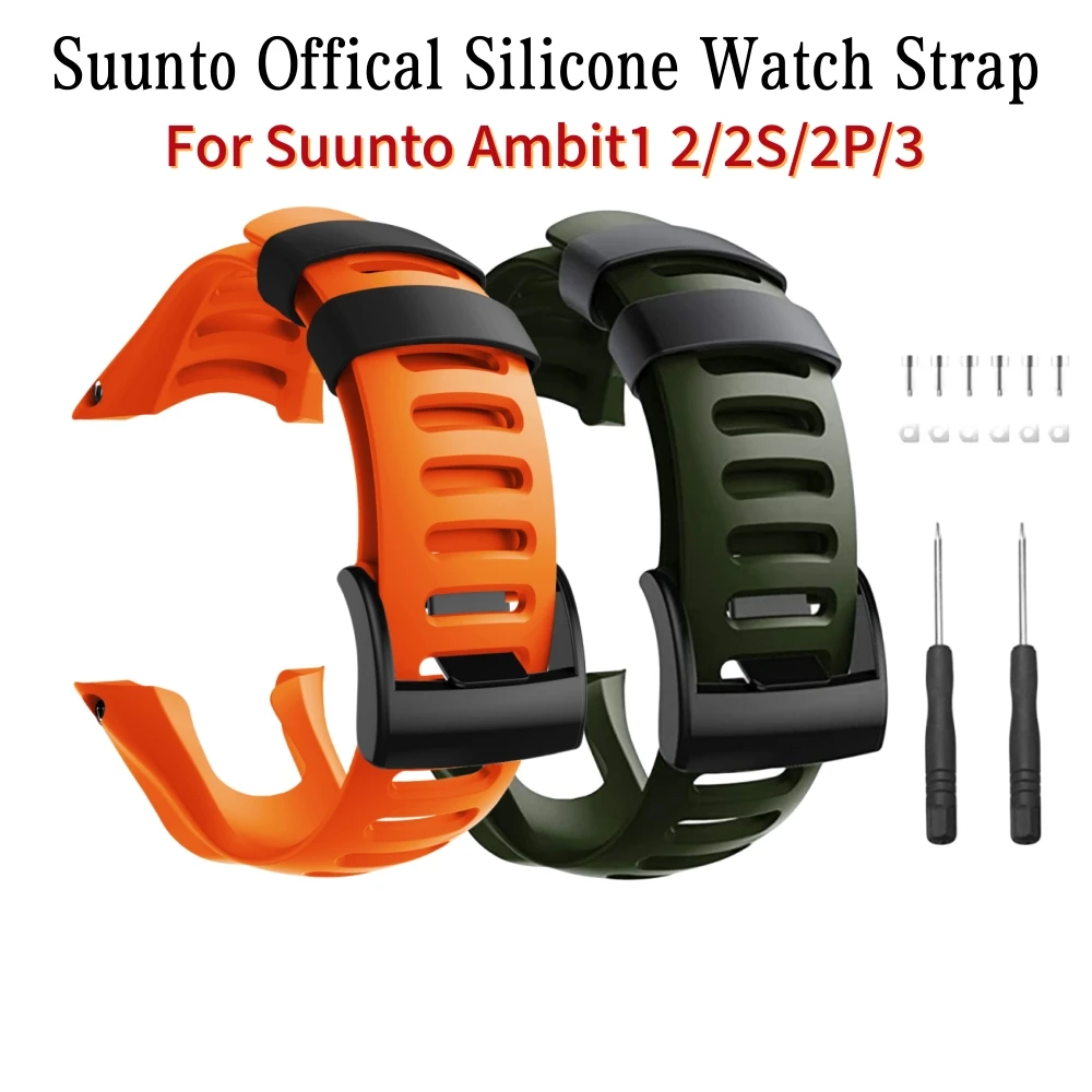 Top Trends: SUUNTO Strap For Ambit1 / 2 / 2S / 2R / 3P / 3S / 3R Silicone Watch Band Replacement Bracelet Belt For Ambit 3 Wristband Accessories Shoppable Styles