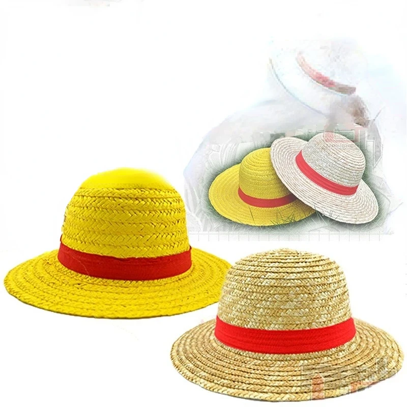 Top Trends: Dropshiping Papyrus Yellow Primary Straw Hat Japanese Anime Cosplay H.ZWLF Beach Hat Cap Halloween Shoppable Styles