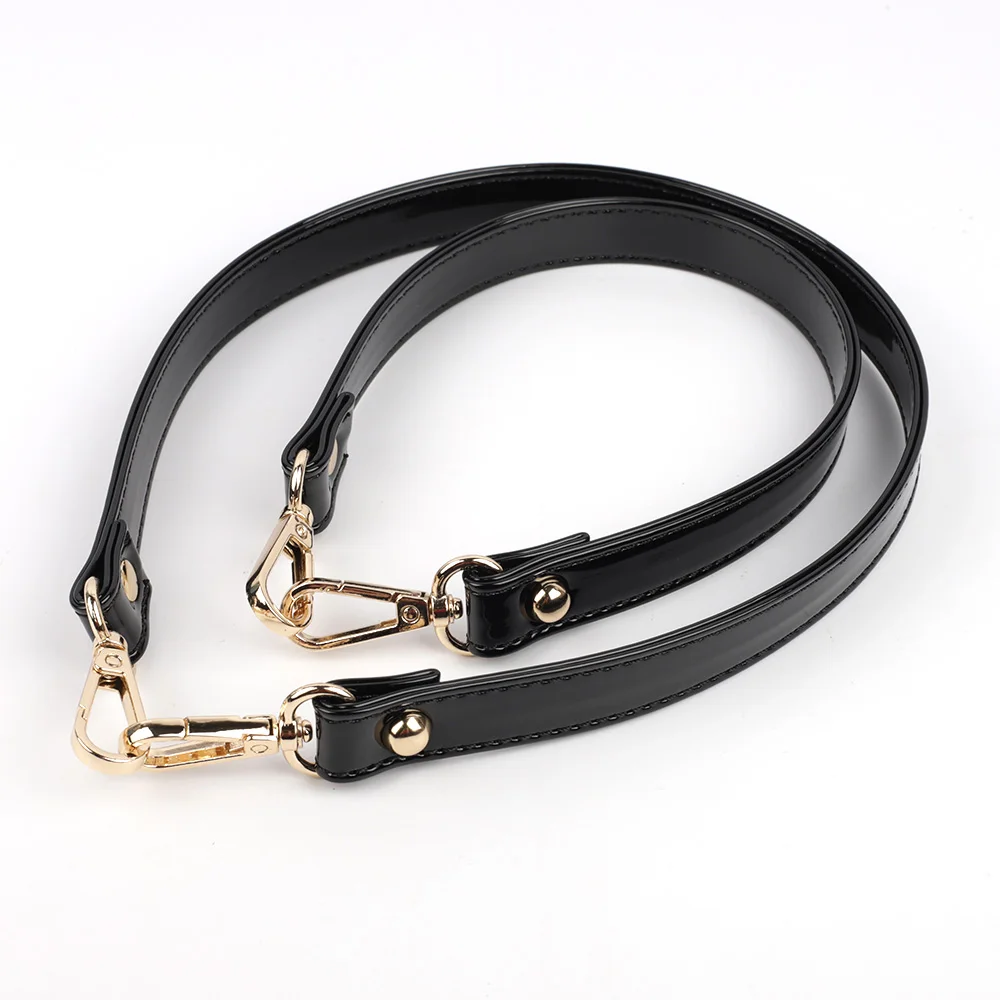 Top Trends: PU Leather Balck Shoulder Strap Patent Leather Handbag Bag Strap DIY Replacement Belts Handle Bag Accessories Shoppable Styles