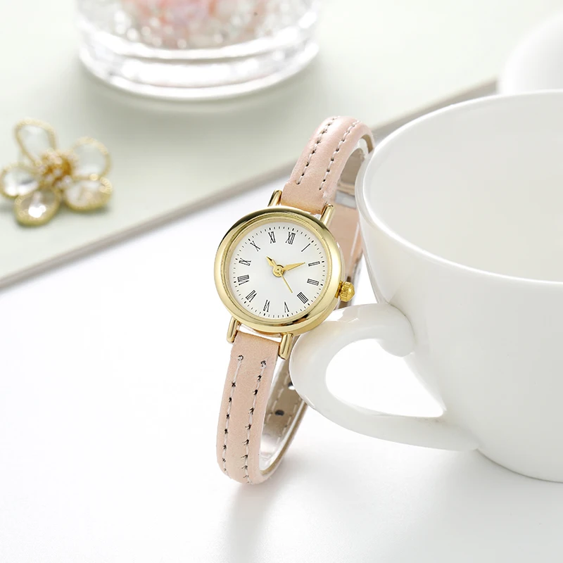 Top Trends: 2022 New Fashion Small Round Girl's Belt Watch Quartz Women's Watch Gift13 Shoppable Styles