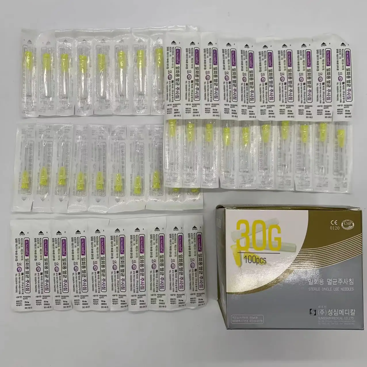 Top Trends: 100pcs Painless Small Needle 30G *13mm / 4mm / 25mm Disposable 30G Medical Micro-plastic Injection Cosmetic Sterile Needle Surgical Shoppable Styles