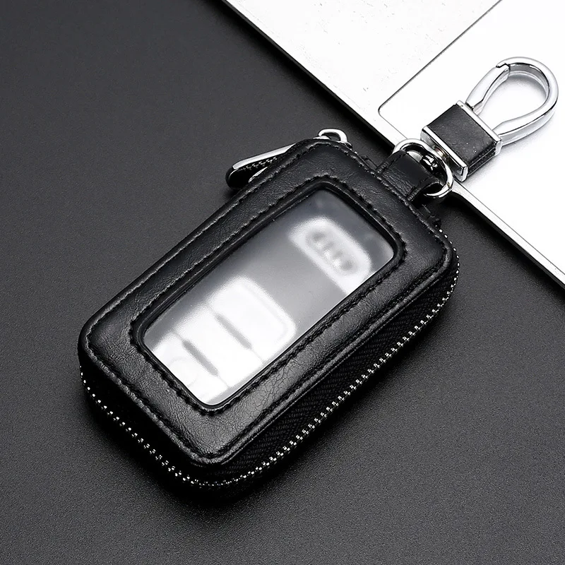 Top Trends: 2022 Unisex Car Key Key Box Zipper Pocket Key Holder Remote Control Protector Cover Key Case Suitable For All Kinds Of Car Keys Shoppable Styles