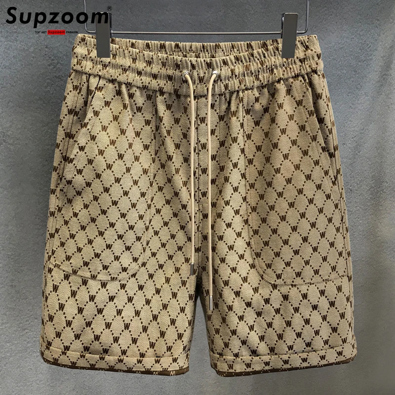 Top Trends: Supzoom 2022 New Arrival Hot Sale Popular Logo Summer Loose Of Male Casual Top Fashion High Street Sense Criss-cross Shorts Men Shoppable Styles