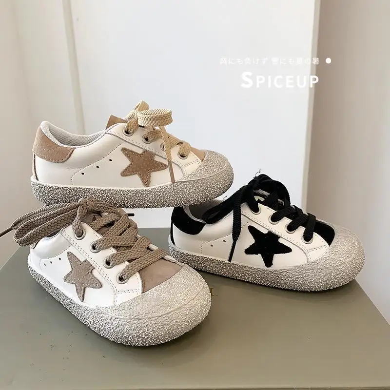 Top Trends: Cute Star Children Casual Shoes Soft Sole 2023 Autumn Baby Girl Shoes Toddler Boy Shoes Sneakers Lightweight Baby's Shoes Shoppable Styles