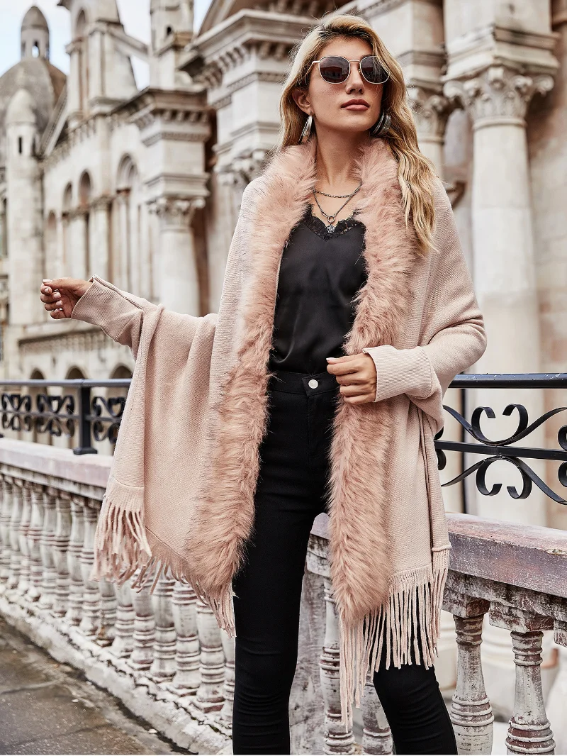 Top Trends: Fur Jacket 2022 Faux Fur Women Warm Winter Jackets Y2K Pink Black Long Sleeve Oversized Loose Vintage Fashion Street Outfits Shoppable Styles - Image 6