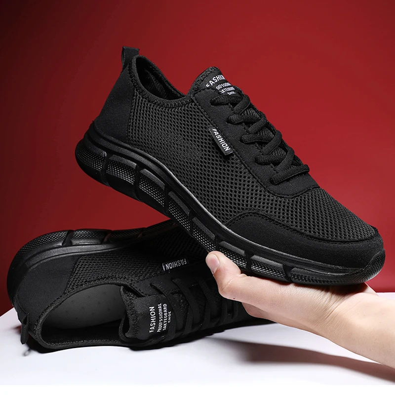 Top Trends: Men Casual Shoes Breathable Outdoor Mesh Light Sneakers Male Fashion Casual Shoes 2021 New Comfortable Casual Footwear Men Shoes Shoppable Styles