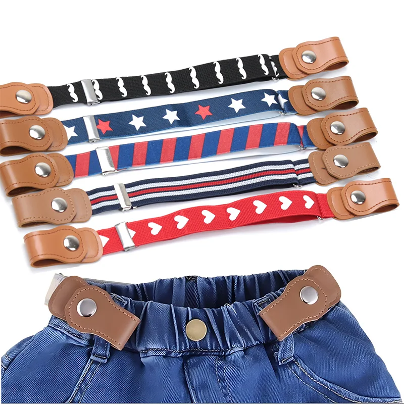 Top Trends: Belts For Child Kids Buckle-Free Elastic No Buckle Stretch Canvas Boys Girls Adjustable Children Invisible Lazy Waistband Shoppable Styles