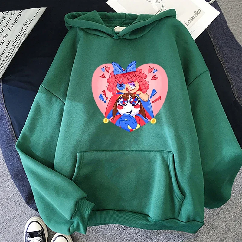 Top Trends: The Amazing Digital Circus Pomni Hoodie Fashion Women Harajuku Funny Kawaii Hoodies Unisex Casual Vintage Pullovers Sweatshirts Shoppable Styles - Image 5