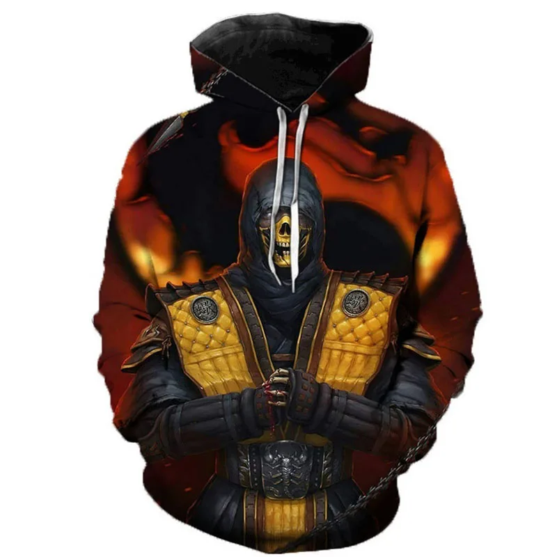 Top Trends: 2023 Game Mortal Kombat 11 3D Printed Hoodies Men / Women Personality Sweatshirts Cosplay Streetwear Teens Fashion Coat 2XS-4XL Shoppable Styles