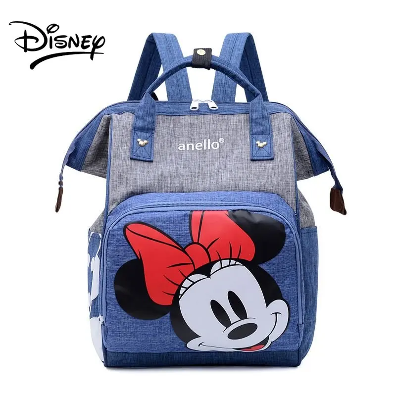 Top Trends: Disney Women Backpack For Girl Mommy Minnie Mickey Mouse Diaper Bag School Bags Travel Backpack Large Capacity Durable Cute Shoppable Styles