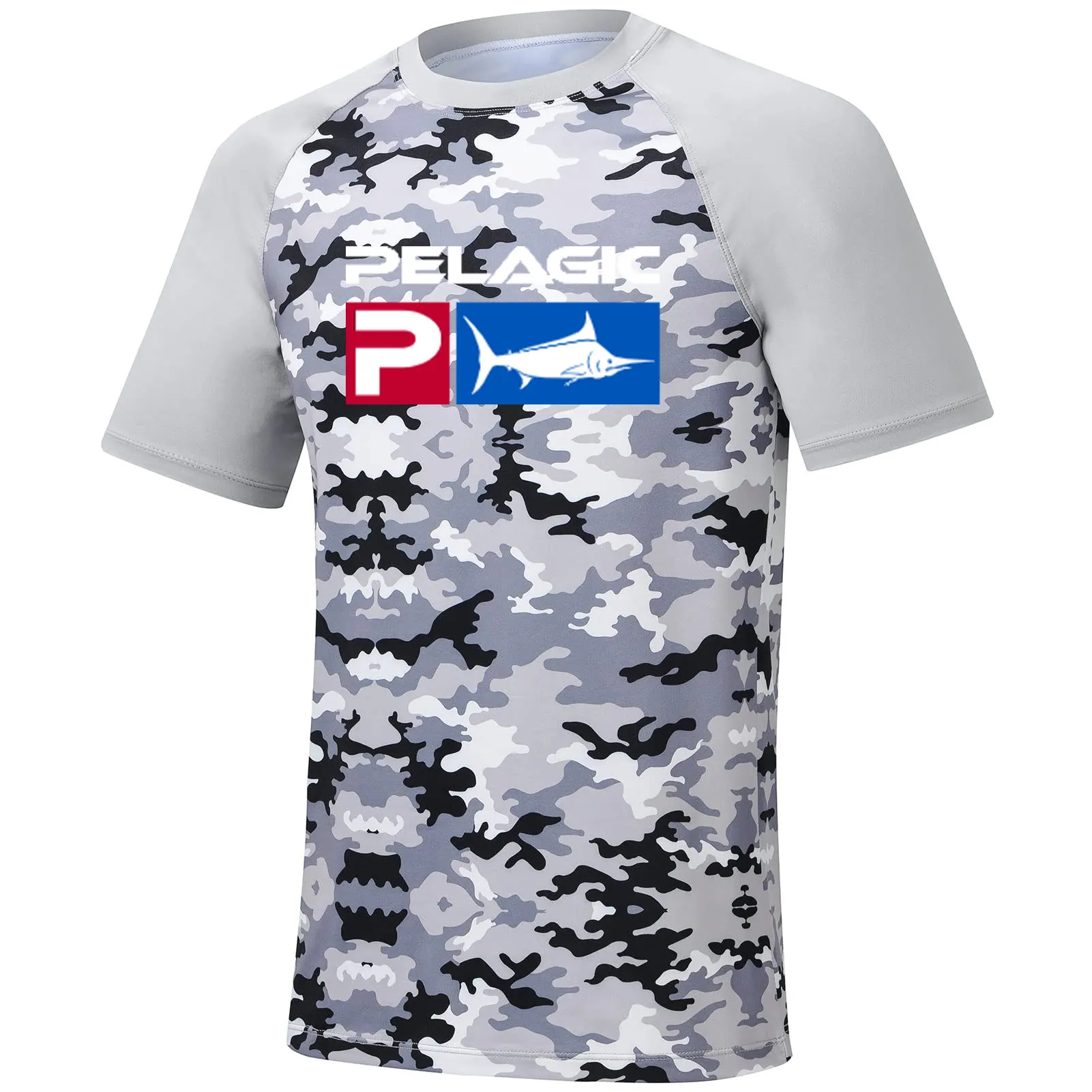 Top Trends: 2024 Pelagic Fishing Shirt Short Sleeve Uv Protection Man Outdoor Camouflage Moisture Wicking Jersey Pelagic Fishing Apparel Top Shoppable Styles