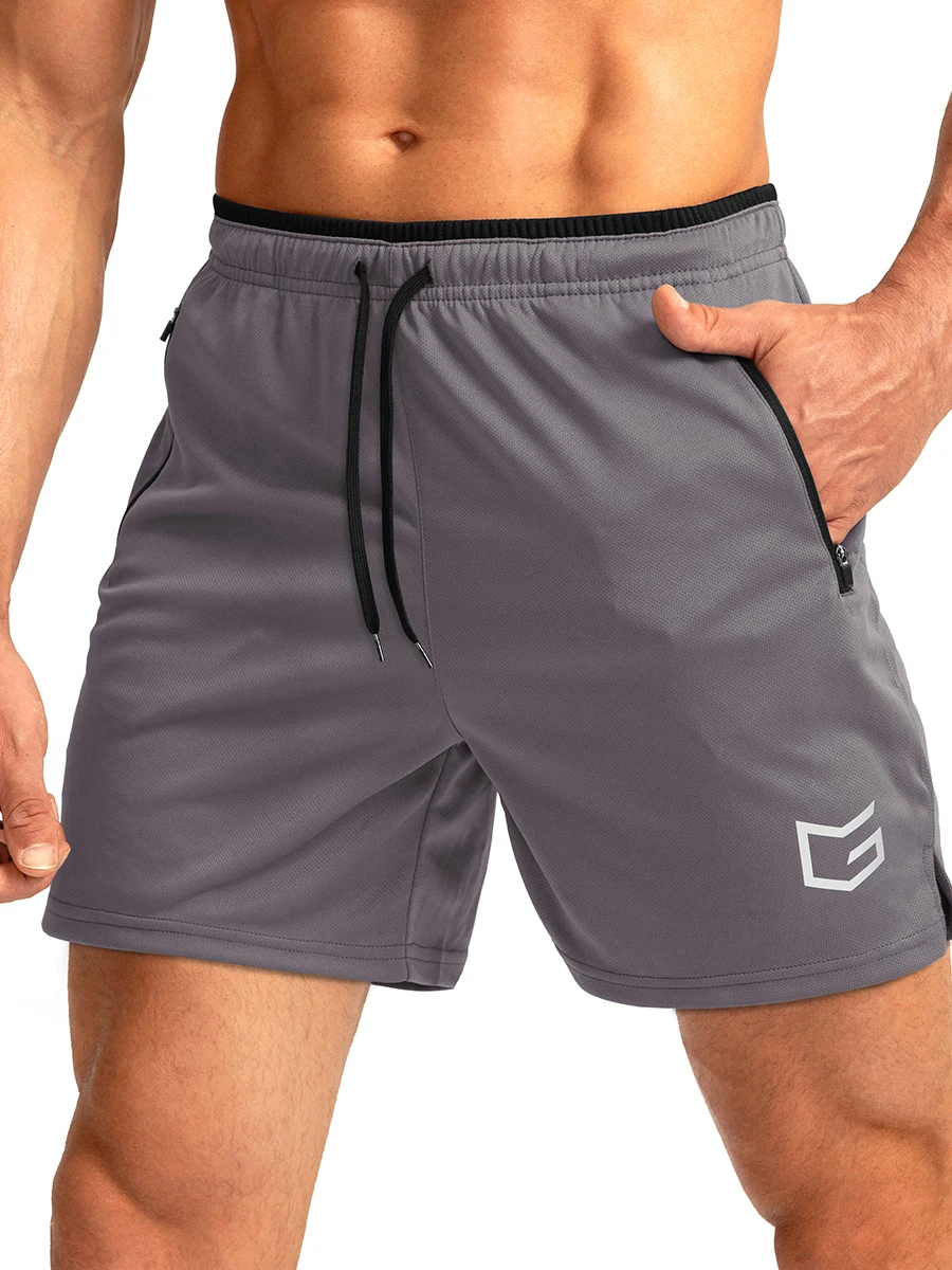 Top Trends: G Gradual Men&#039;s 5&quot; Gym Workout Shorts, Fitted Jogging Short Pants For Bodybuilding Running Training With Zipper Pockets Shoppable Styles