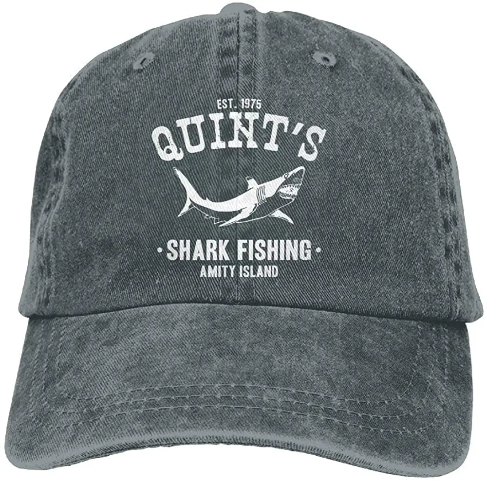 Top Trends: Adult Unisex Cotton Jeans Cap Old-Fashion Adjustable Hat Quints Shark Fishing Jaws 7 Colors Available Dad Hip Hop Hats Shoppable Styles