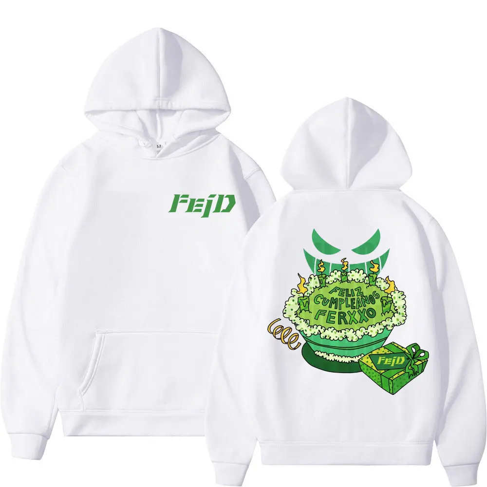 Top Trends: 2023 Feid Ferxxo Album Tour Print Hoodie Men Women Fashion Aesthetics Sweatshirts Hip Hop Rap Oversized Hoodies Y2k Streetwear Shoppable Styles - Image 2