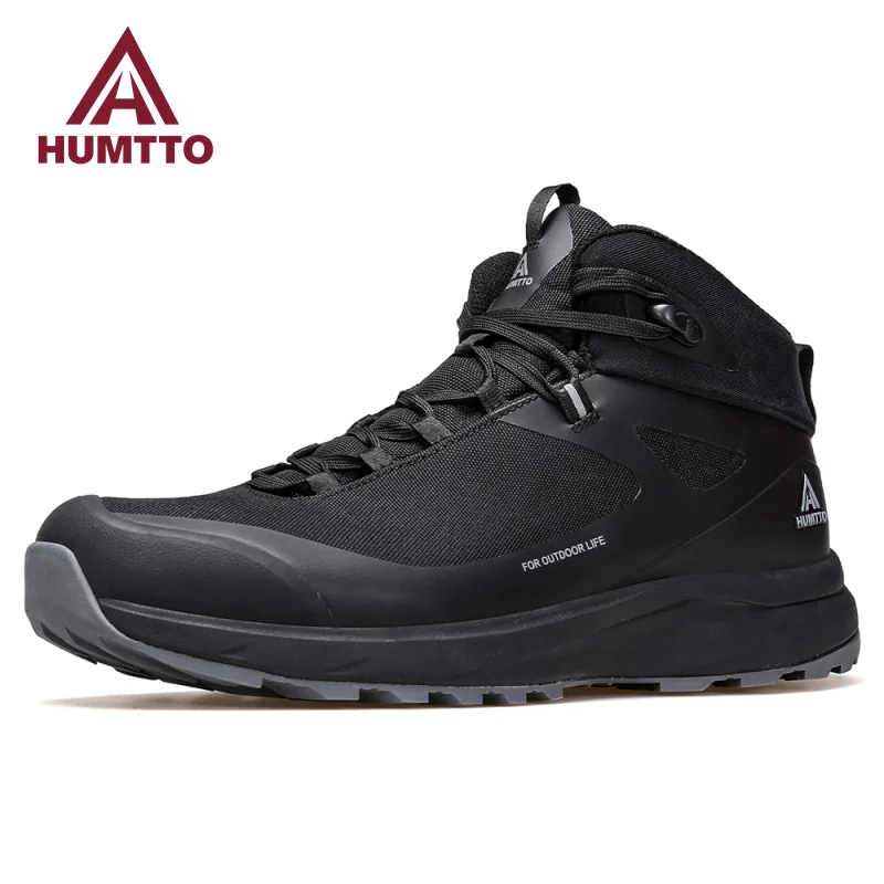 Top Trends: HUMTTO Hiking Boots Luxury Designer Shoes For Men 2023 Outdoor Trekking Sneakers Mens Sports Waterproof Safety Work Ankle Boots Shoppable Styles