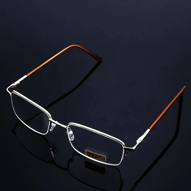 Men Glass Reading Glasses Presbyopic Eyewear0.5 0.75 1.0 1.25 1.5 2.0 2.25 2.5 2.75 3.0 3.25 3.5 3.75 4.0 4.5 5.0 Unisex