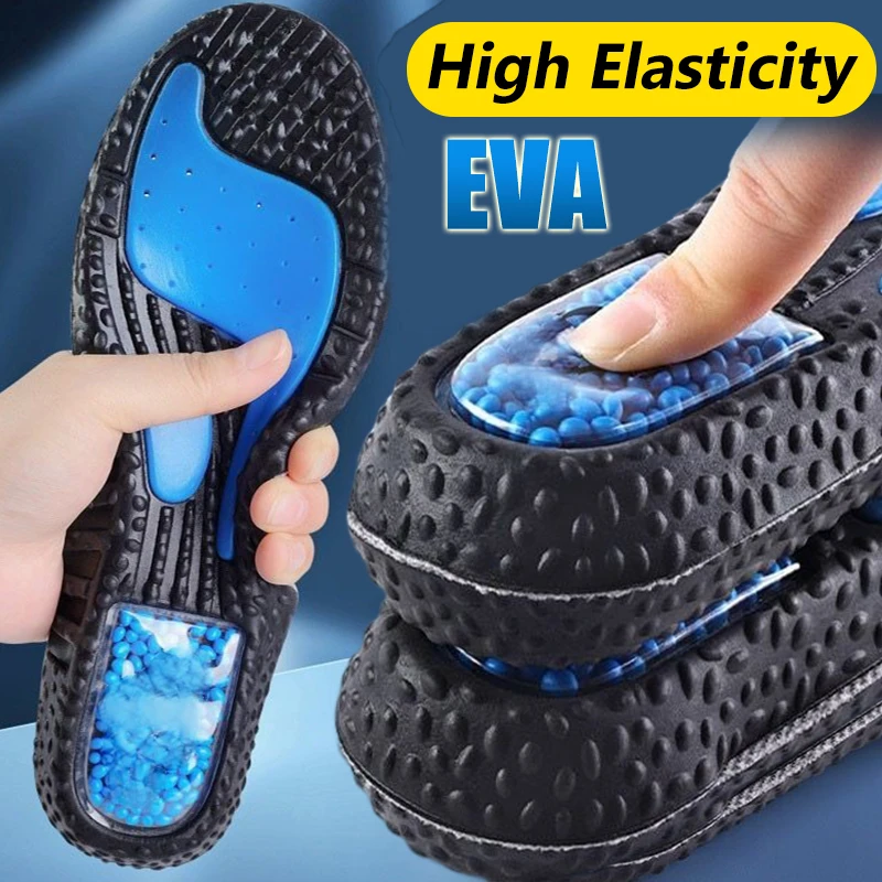 Top Trends: EVA Sports Insoles Men Women Breathable Shock Absorption Running Shoes Sole Pads Feet Care Orthopedic Arch Support Cushion Shoppable Styles