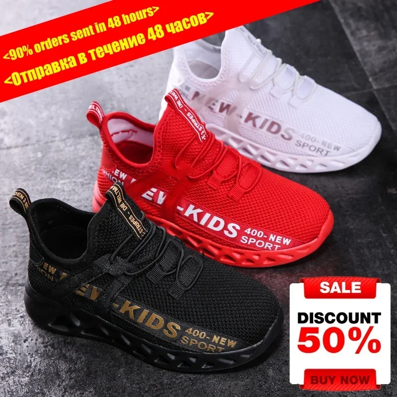 Top Trends: Kids Running Sneakers Breathable Lightweight Children Shoes Non-slip Casual Boys Shoes Walking Sport Girls Sneakers Zapatillas Shoppable Styles