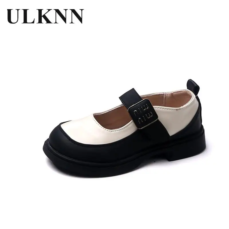 Top Trends: Girls&#039; Single Shoes Autumn 2023 New Baby Princess Shoes Children Peas Shoes Soft Sole Black Summer Show Black Pink Shoe EUR26-37 Shoppable Styles