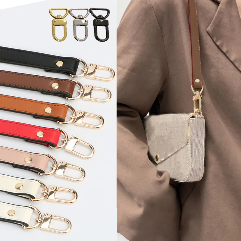 Top Trends: 54CM Leather Bag Strap Handbag Handles Shoulder Strap Women Armpit Bag Hand Carry DIY Replacement Strap For Bags Bag Accessories Shoppable Styles - Image 6