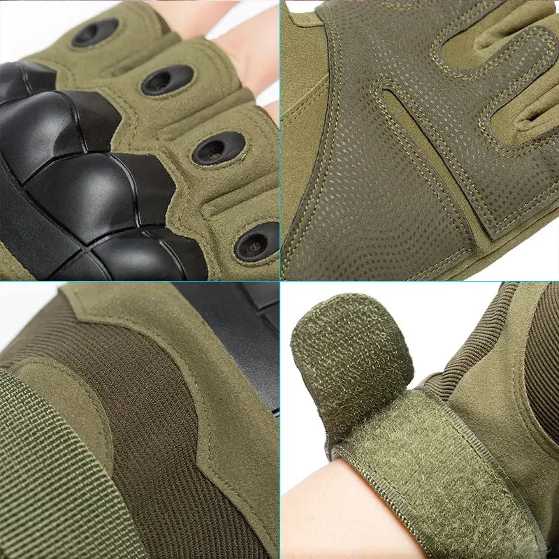 Top Trends: Tactical Military Gloves Shooting Gloves Touch Design Sports Protective Fitness Motorcycle Hunting Full Finger Hiking Gloves Shoppable Styles - Image 2