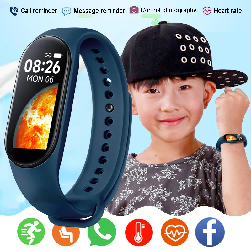 Top Trends: Silicone Kids Smartwatch Children Sport Dynamic Wallpaper Watch For Boys Girls Pedometer Heart Rate Monitor Child Smart Watch Shoppable Styles