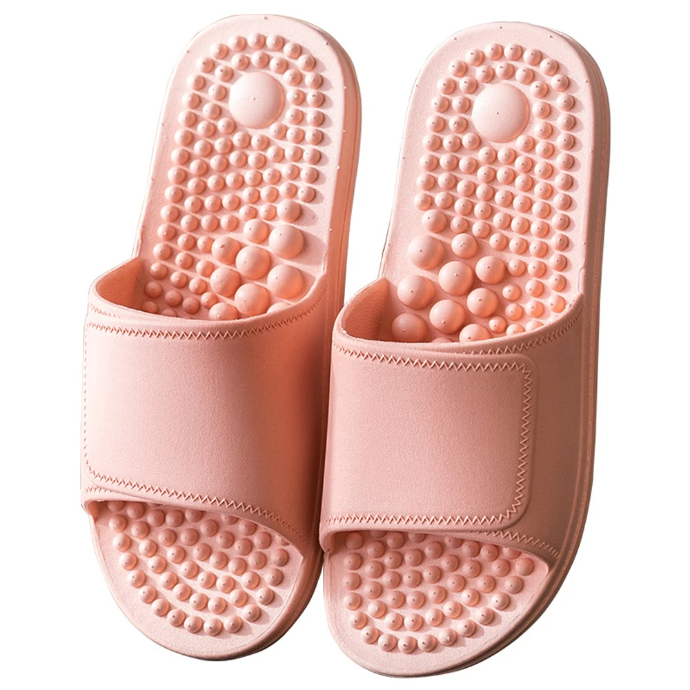 Top Trends: Slippers Female Summer Indoor Home Bathroom Bath Soft Bottom Non-slip Couple Men Massage Sandals Shoes Shoppable Styles - Image 5