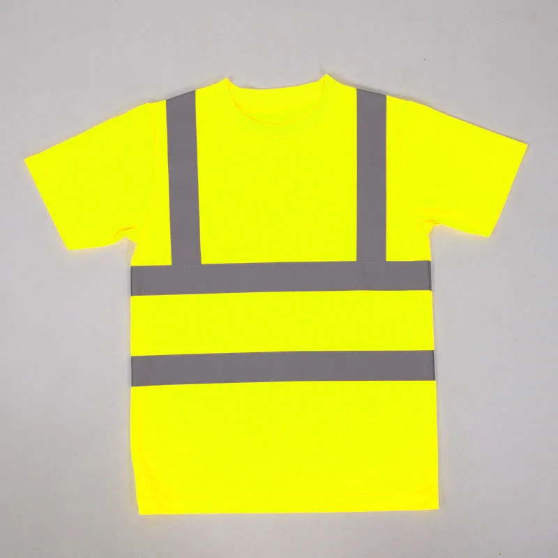 Top Trends: 2023Outdoor Shirt Fluorescent High Visibility Safety Work Shirt Summer Breathable Work T Shirt Reflective Vest T-shirt Quick Dry Shoppable Styles - Image 6