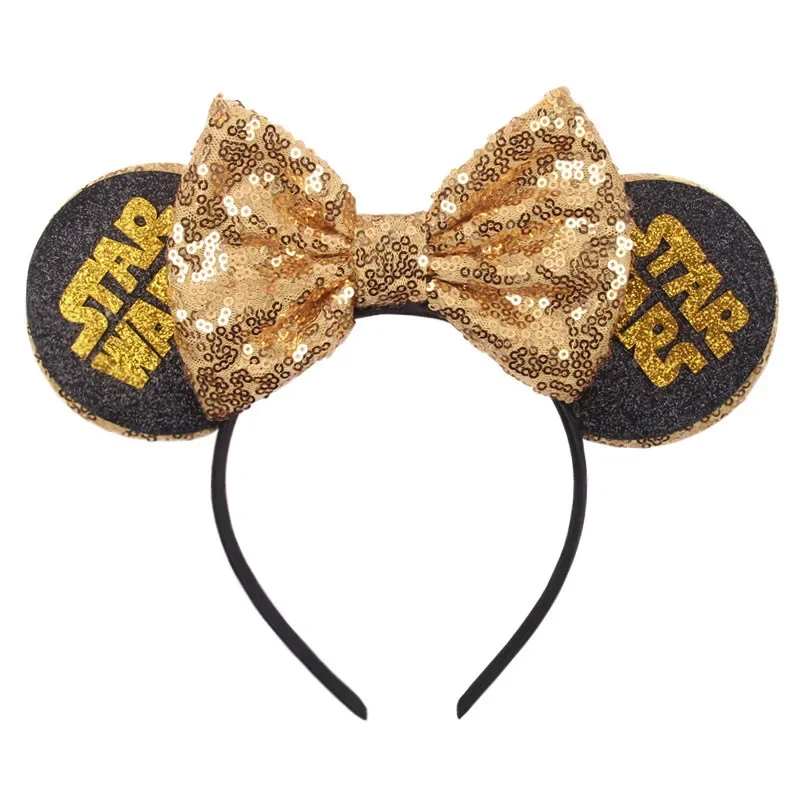 Top Trends: Mickey Mouse Ears Headbands For Baby Girls Star Wars Headband Disney Children Halloween Hair Accessories Adult Kid Hairband Gift Shoppable Styles - Image 2