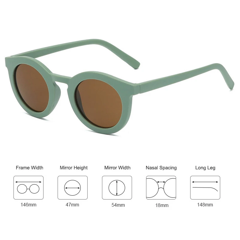 Top Trends: RBROVO Retro Vintage Round Sunglasses Women Fashion Trending Jelly Candy Color Shades UV400 Classic Men Grey Tea Sun Glasses Shoppable Styles - Image 4